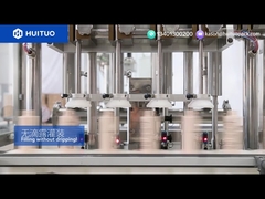 آلة تعبئة المنظف وآلة تغطية غطاء المضخة، تعبئة غير بالتنقيط، تغطية دقيقة