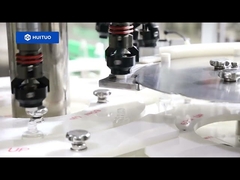 آلة تغطية الرواتري الأوتوماتيكية ذات 8 رؤوس من Huituo لزيت الأطفال بغطاء سحب ودفع