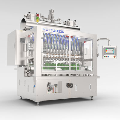 آلة تعبئة مكبس الفولاذ المقاوم للصدأ لشامبو ومنظف غسيل اليد