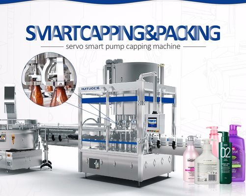 PLC Control HDPE زجاجة السد معدات 8000BPH
