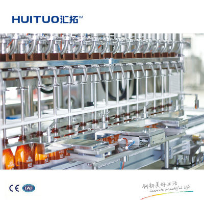 0.3٪ دقة 12000BPH زجاجة ملء آلة لتطهير المياه