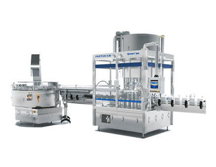 PLC Control HDPE زجاجة السد معدات 8000BPH