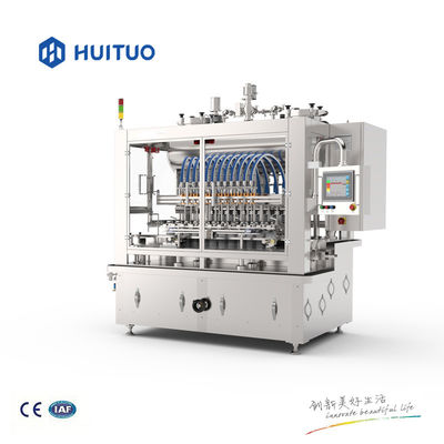 Huituo Automatic Piston Filler For زيت العسل صلصة الطماطم المايونيز