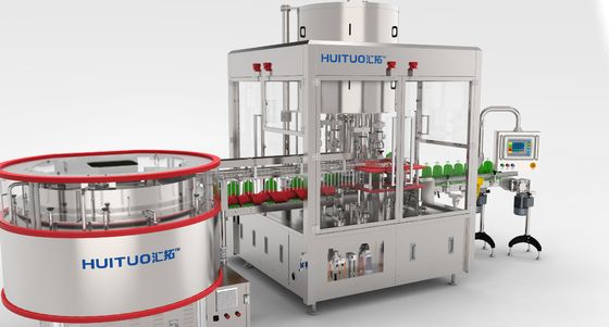 مضخة محلول المنظفات السائلة آلة السد التلقائي لزجاجة PET الزجاجية