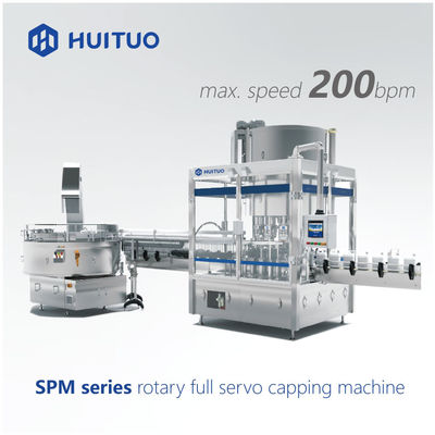 Huituo Rotary 10 Head Full Servo Lotion Pump Pumping Machine