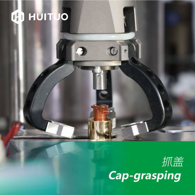 Huituo Rotary 10 Head Full Servo Lotion Pump Pumping Machine