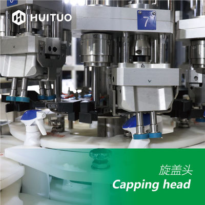 آلة تعبئة الزجاجات الأوتوماتيكية لمضخة المنظفات السائلة أو مشغل الرذاذ